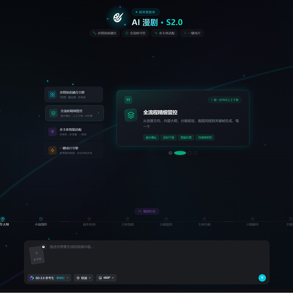 AI精细画风案例